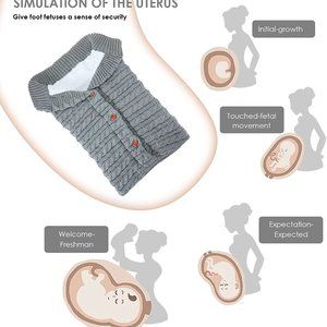 Newborn Baby Swaddle Blanket Fleece Stroller Nap Infant Toddler Sleeping Bag